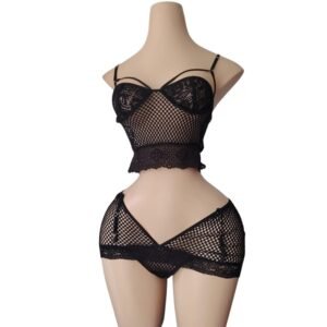 Inicio conjunto lenceria negra